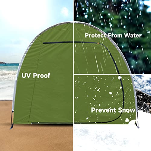 Bike Tent Outdoor Bike Cover Storage Shed Tent Waterproof Foldable Bicycle Shelter Outdoor Garden Tools Bicycle Storage Tent