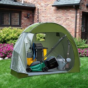 Bike Tent Outdoor Bike Cover Storage Shed Tent Waterproof Foldable Bicycle Shelter Outdoor Garden Tools Bicycle Storage Tent