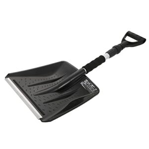 happyyami hand tools small multitool snow shovel sand mud remover: car trunk vehicle shovel retractable tool for outdoor camping garden construction supplies black hand tools small multitool