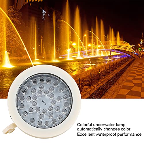 RvSky Garden Supplies 130mm 36LED 24V Underwater Lamp Light for Courtyard Fountain Landscape Lighting Decoration