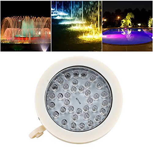 RvSky Garden Supplies 130mm 36LED 24V Underwater Lamp Light for Courtyard Fountain Landscape Lighting Decoration