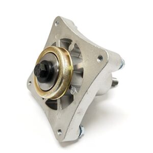 LAWN & GARDEN AMC Spindle Assembly Compatible with Hustler Spindle Part Number 604214, Includes Mounting Bolts and Blade Bolt