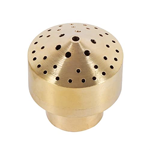 1/4''1/2''3/4''1''3/2''2''Brass Column Garden Pond Water Fountain Nozzle Sprinkle Spray Head(1/2")