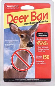 summit responsible solutn 2002 150 count deer ban deer repellent capsules