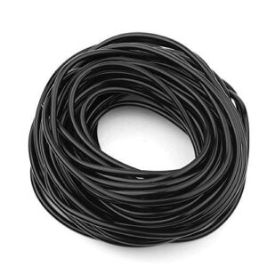 20m pvc watering tubing hose pipe 4/7mm diy micro drip irrigation system for home garden yard lawn landscape patio plants flowers water supply pipe
