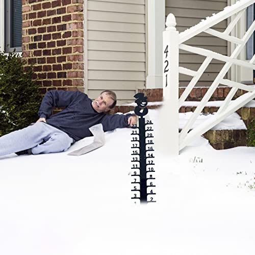 Table Saw Sliding Table Attachment Snowflake Snowmobile Metal Instrument Snow Snow Instrument Garden Outdoor Ornaments Snow Ruler Measuring Measuring Measuring Home Decor Lawnmower (C, One Size)