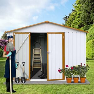 morhome 6×8 ft sheds & outdoor storage,outdoor storage shed, outdoor shed garden shed tool shed with lockable door for garden backyard patio