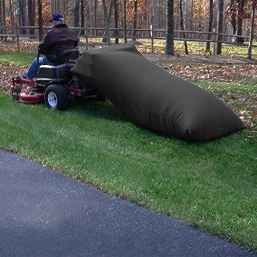 MAYTHON Lawn Tractor Grass Catcher Bag Leaf Bag Capacity 54 Cubic Feet Black