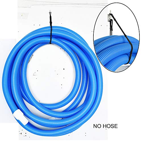 YYST Swimming Pool Vacuum Hose Hanger -Rust Resistant , Pool hose Hanger Hook for Pool Hose - Up to 50 Feet (No hose)-Type B (1)