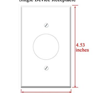 Single Hole Device Receptacle Wall Plate Cover - Bug Leaf Nature Green Insect Garden Pest Plant