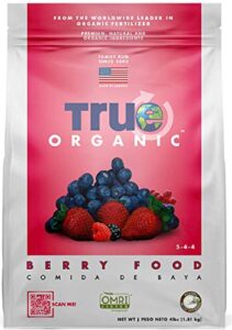 true organic – berry & fruit plant food 4lbs – cdfa, omri, for organic gardening