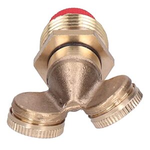 Cosiki Water Spray Head, 3Pcs Brass Garden Spray Nozzle for Watering for Gardens for Flowers Greenhouses for Greenhouses