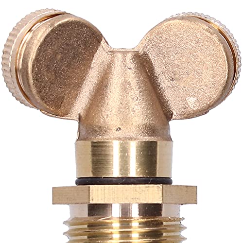 Cosiki Water Spray Head, 3Pcs Brass Garden Spray Nozzle for Watering for Gardens for Flowers Greenhouses for Greenhouses