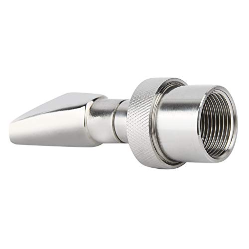 Ruining Stainless Steel Durable Water Fountain Spray Head, Sturdy Fan Shape Water Fountain Nozzle, for Garden Fan-Shaped Water Film