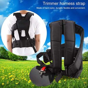 Comfort Double Belt Shoulder Strap,Universal Strimmer Double Shoulder Harness Strap Trimmer Shoulder Strap M-shaped for Brush Cutters/Trimmers/Trimmer Harness,Garden Brush Cutter Lawn Mower