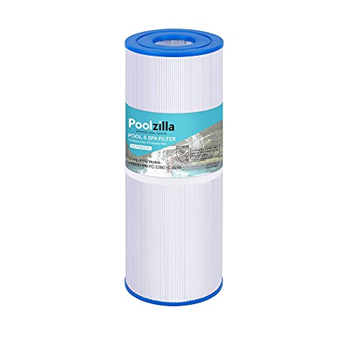 Poolzilla Spa Filter Replacement for Pleatco PRB50-IN, Unicel C-4950, Filbur FC-2390, Jacuzzi J200 Series Filter, Guardian 413-212-02, 373045, 817-5000, 5X13 Drop in Hot Tub Filter- 2 Pack