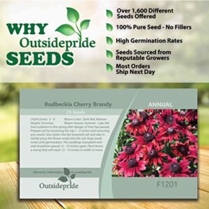 Outsidepride Annual Rudbeckia Hirta Cherry Brandy Garden Flowers - 25 Seeds