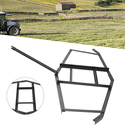 Leveling Lawn Rake, 66" Width Tow Behind Drag Harrow, Driveway Tractor Harrow with 2 Adjustable Bars, Heavy Duty Steel, Driveway Grader for ATV, UTV, Garden Lawn Tractors