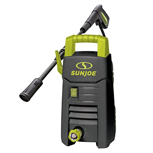 Sun Joe SPX205E-XT Portable Electric Pressure Washer, Adjustable Spray Wand, 1600 PSI Max, Power Washer, 1.45 GPM Max