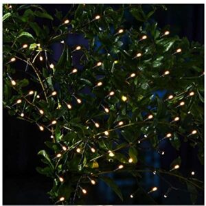 LED Christmas Tree Lights Outdoor/Indoor,Fairy Lights with 8 Lighting Modes,Warm White Twinkle Lights for Garden,String Lights for Bedroom,Led Light Strips,Halloween Lights Outdoor (100 LEDs)