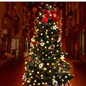 LED Christmas Tree Lights Outdoor/Indoor,Fairy Lights with 8 Lighting Modes,Warm White Twinkle Lights for Garden,String Lights for Bedroom,Led Light Strips,Halloween Lights Outdoor (100 LEDs)