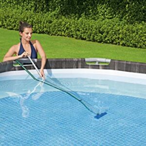 Flowclear Above Ground Pool Maintenance Kit | Features Vacuum and Leaf Skimmer Heads