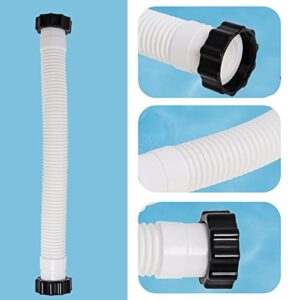 11535 Pool Sand Filter Pump Hose, Interconnecting Hose Replacement Compatible with Intex 16 Inch Sand Filter Pumps & Saltwater Systems