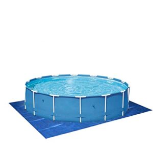 sanyee pool ground cloth for above ground rectangle swimming pool mat cover for garden outdoor paddling family pools waterproof breathable rectangle swimming pool cover,200cmx300cm78.74inx118.11in