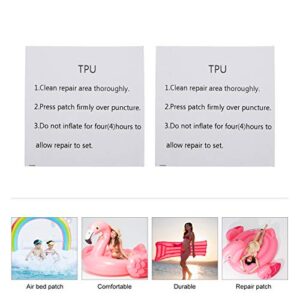 20sheets Pools TPU Products Swimming Beds Pool Pool, Patch Boats Re Toys Ra for Bed Home Garden Inflatable Paddling Air Bounce Plastic Xcm Decor Transparent Tool Mattress Cm