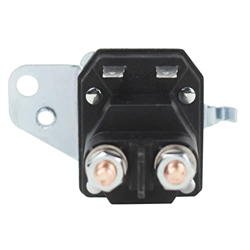 Starter Solenoid 12V 100A 4 Terminals Replacement for Cub Cadet 725-06153A Craftsman 532192507 Trombetta 862-1241-211-12 MTD Lawn Mower Tractors 762-1261-211-51 762-1261-211-50