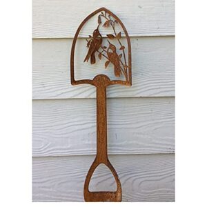 Snow Shovel for Driveway - Recycling Metal Gift Garden for Gardeners Great Shovel Small Decoration & Hangs