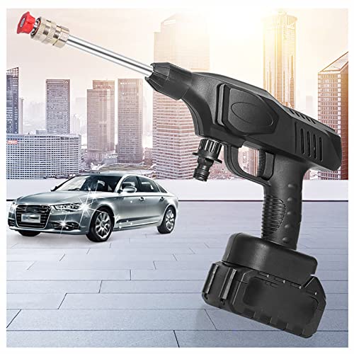 21V Cordless Foam Sprayer Car Washwith Accessories Portable Electric Pressure Washer Car for Cars Gardens Terraces Windows Cleaning Works