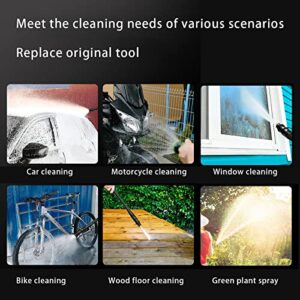 21V Cordless Active Pressure Washer with Accessories Portable Electric Pressure Washer Pump for Cars Gardens Terraces Windows Cleaning Works