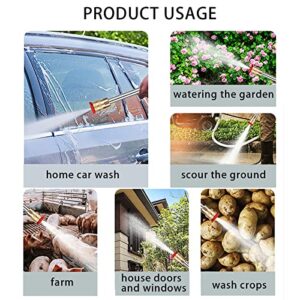 21V Cordless Soft Wash System with Accessories Portable Electric Power Cleaner for Cars Gardens Terraces Windows Cleaning Works