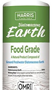 HARRIS Diatomaceous Earth Food Grade, Half Pound with Easy Application Puffer Tip