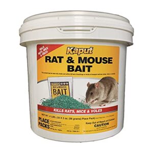 kaput rat mouse vole bait – 32 place packs 61305