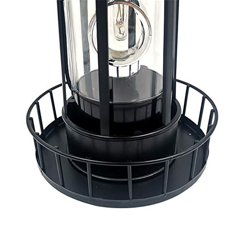 Tookie LED Solar Powered Lighthouse, 360 Degree Rotating Solar Light, IP65 Hanging LED Solar Lighthouse, for Home, Garden, Patio, Backyard, Porch, Yard