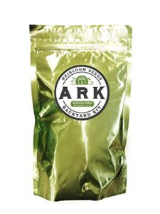 ark seed kits heirloom, organic seed kit | ark backyard seed kit | 100 organic, non-gmo, heirloom seeds | 30 varieties – 10,000+ heirloom seeds | plant organic vegetables, & herbs