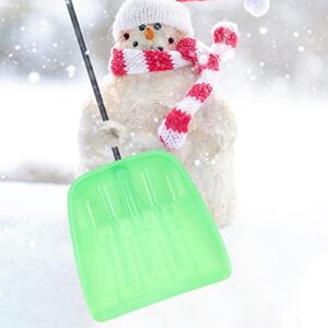 Cabilock Ash Shovel Snow Shovel Head Replacement Plastic Kids Beach Shovel Grain Shovel Poultry Feed Shovel Ice Removal Shovel Garden Plant Shovel for Home Garden Metal Pooper Scooper