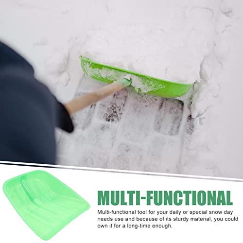 Cabilock Ash Shovel Snow Shovel Head Replacement Plastic Kids Beach Shovel Grain Shovel Poultry Feed Shovel Ice Removal Shovel Garden Plant Shovel for Home Garden Metal Pooper Scooper