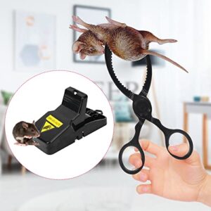 8 Pack Mouse Trap with 1 clamp Mouse Traps Indoor for Home Best Humane with 8 Trap Mouse Snap Traps Safe and Effective Mousetrap for Living Room Kitchen Basement Garden Balcony