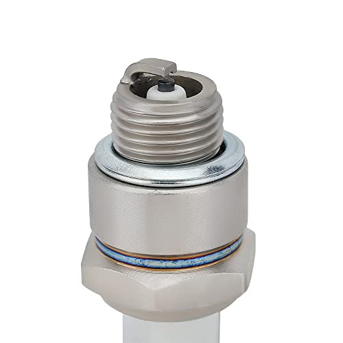 Hipa RJ19LM Nickel Copper Core Standard Spark Plug Replace for Champion J19LM RJ 19LM Briggs & Stratton 796112 802592 5095K Toro Recycler 22 Lawn Mower(4 Pack)