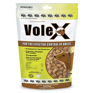 volex – effective against all species of voles. safe for use around people, pets, livestock, and wildlife