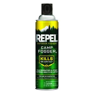 repel 42501 outdoor fogger 16 ounces, kills mosquitoes, for camp, brown/a