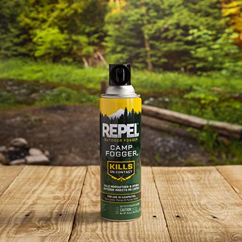 Repel 42501 Outdoor Fogger 16 Ounces, Kills Mosquitoes, for Camp, Brown/A