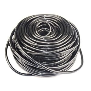 furnrubden 1/4 inch drip irrigation tubing, 100ft blank garden automatic 1/4″ watering tube line watering drip kit for small garden irrigation system