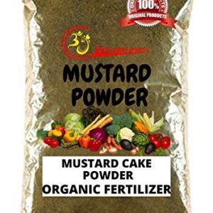 Horizen Bum Bum Bhole Organic Mustard Oil Cake Powder Fertilizer Manure for Plants Growth & Plant Nutrient (900 Gm)