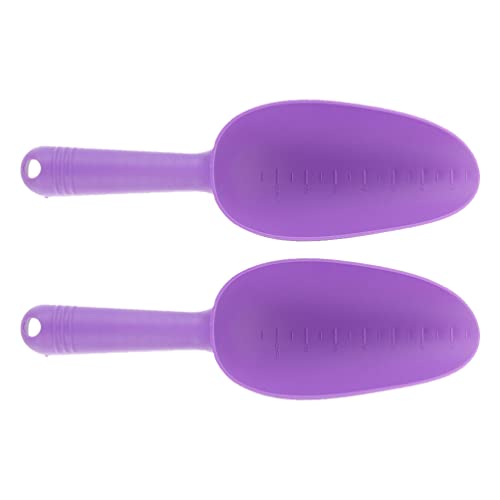 GANAZONO Kids Toys Kids Bath Toys Snow Beach Sand Shovel Plastic: 2pcs Soil Shovels Sand Shovels Planting Shovels Garden Spatulas Purple Baby Toy Baby Toy