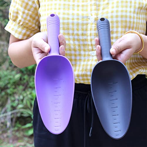 GANAZONO Kids Toys Kids Bath Toys Snow Beach Sand Shovel Plastic: 2pcs Soil Shovels Sand Shovels Planting Shovels Garden Spatulas Purple Baby Toy Baby Toy