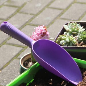 GANAZONO Kids Toys Kids Bath Toys Snow Beach Sand Shovel Plastic: 2pcs Soil Shovels Sand Shovels Planting Shovels Garden Spatulas Purple Baby Toy Baby Toy